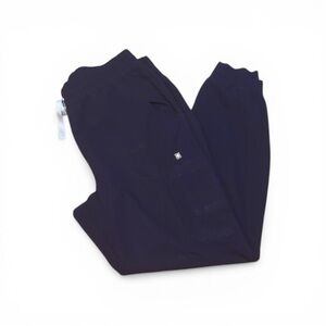 FIGS Zamora Jogger Scrub Pants 11 Pocket Technical Collection- Eggplant